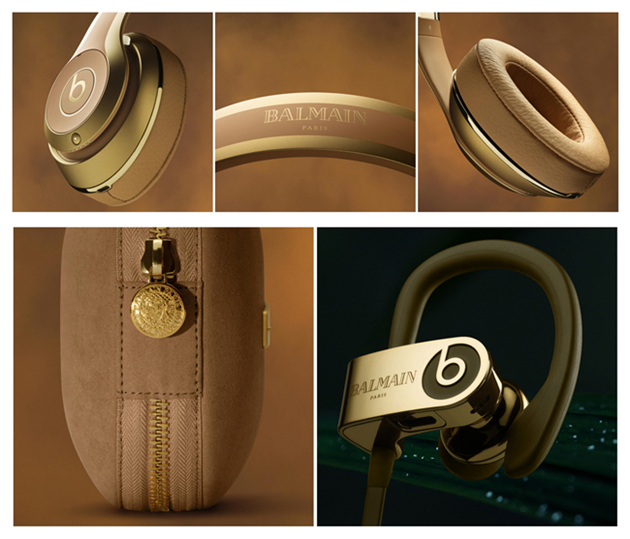创意时尚 苹果联合Balmain推出合作款Beats耳机